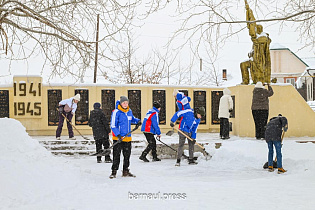 В пригороде Барнаула состоялась Всероссийская патриотическая акция «Снежный десант - 2025»