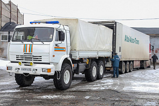 В Барнауле приступили к формированию гуманитарного груза для отправки на Донбасс