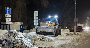 Первая очистка парковок в новом формате прошла в Барнауле 