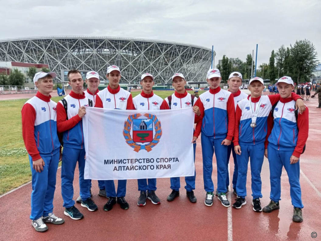 Барнаульские спортсмены в числе лучших участников Спартакиады молодежи допризывного возраста